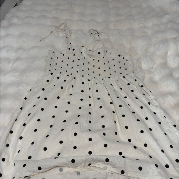 NWOT Polka Dot Spaghetti Strap Dress - Picture 3 of 4